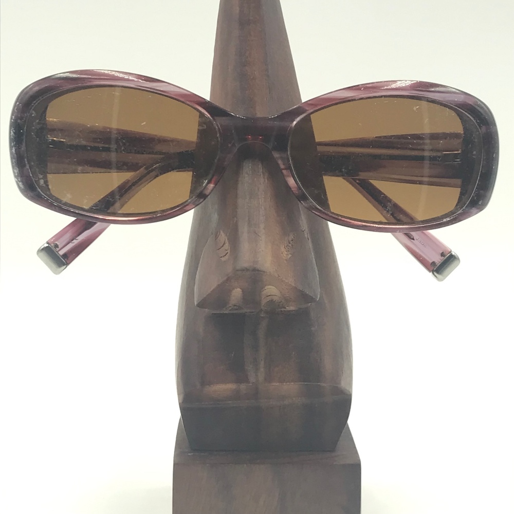 OLIVER PEOPLES PHOEBE OVAL PURPLE SUNGLASSES